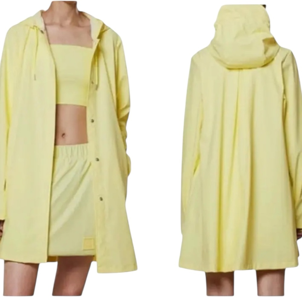 NWT Rains x Free People A-Line Jacket Waterproof‎ Rain Coat Lightweight